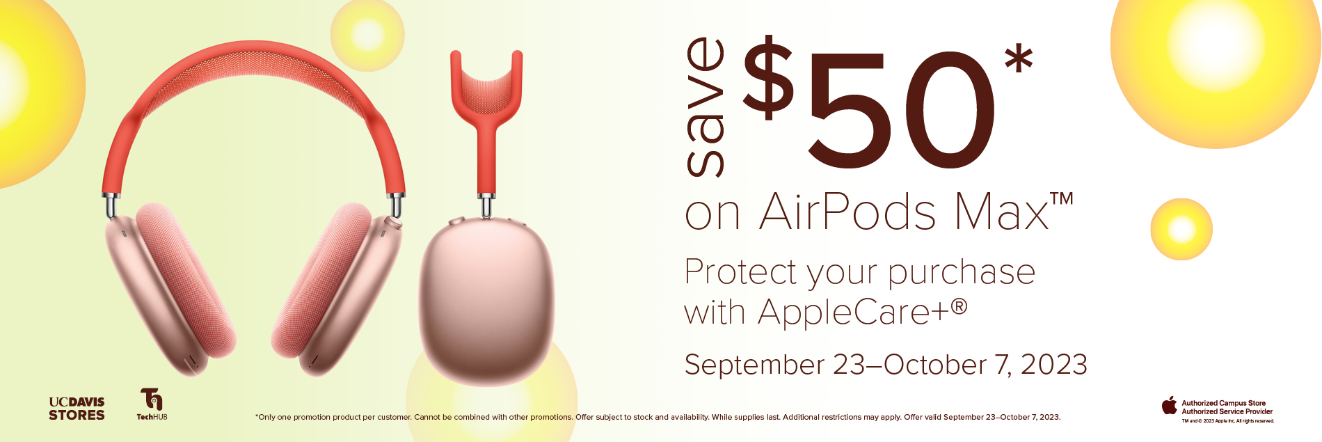 Save $50 on AirPods Max.